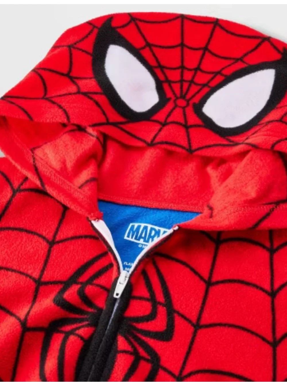 Boys' Spider-Man Union Suit - Red & Blue Sz 6/7